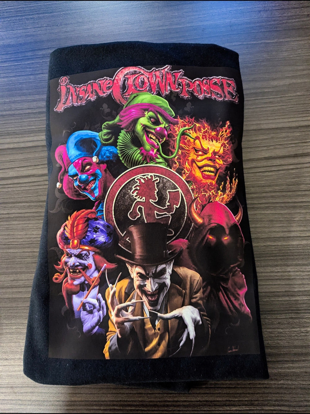 Insane Clown Posse Graphic Tee - Black with Multi-Color Print